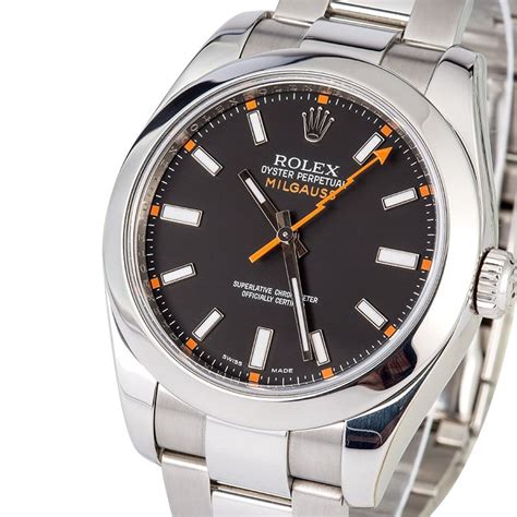 used rolex milgauss price|Rolex Milgauss price guide.